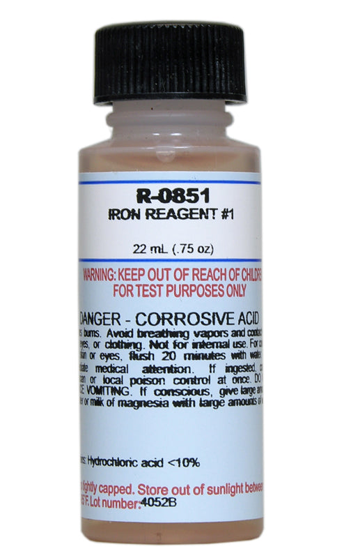 TAYLOR #1 IRON REAGENT 3/4oz.