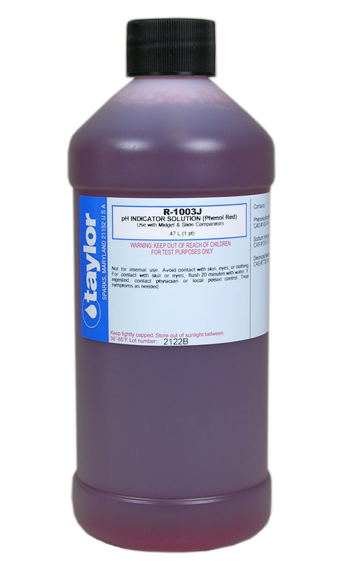TAYLOR PHENOL RED 16oz.