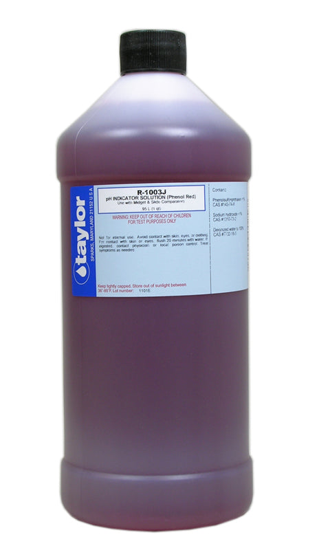 TAYLOR PHENOL RED REAGENT 32 OZ.