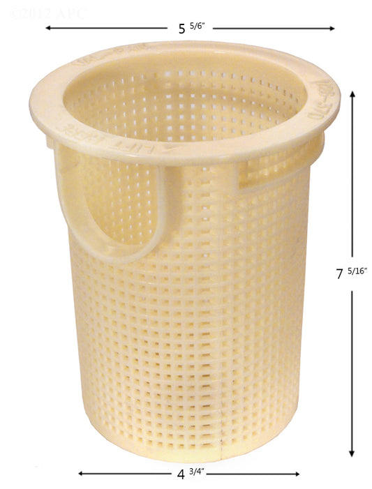 PUMP BASKET STARITE MAXEGLAS II MAXEPRO DYNAPRO PUMP PLASTIC