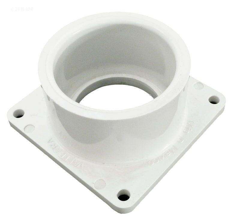 1.5" SKT PVC VALVE FLANGE WHITE