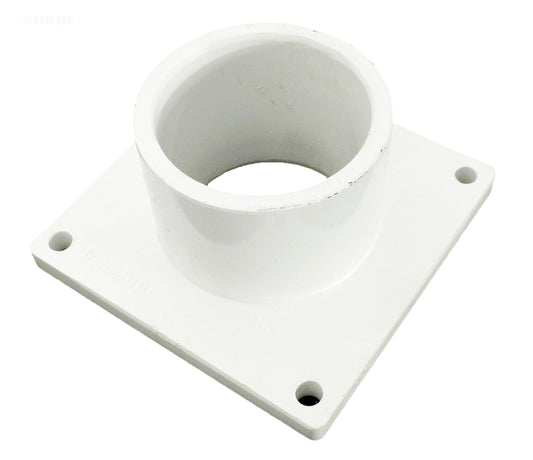 1.5" SPG PVC VALVE FLANGE WHITE