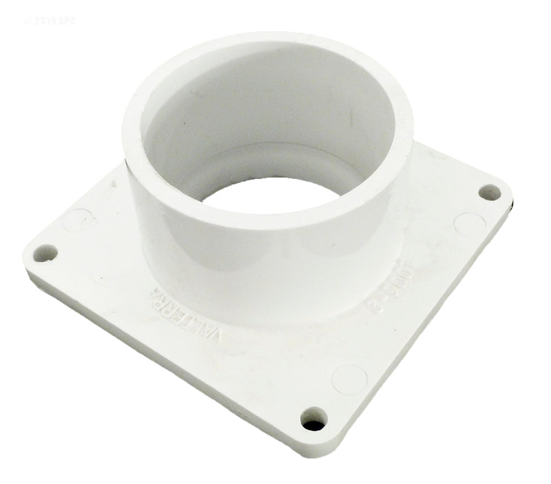 2" SPG PVC VALVE FLANGE WHITE