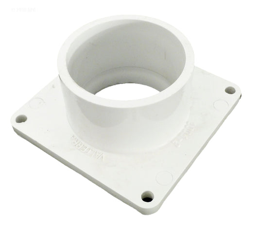 2" SPG PVC VALVE FLANGE WHITE