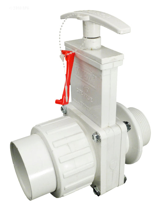 1.5" MPT X UNION SKT GATE VALVE