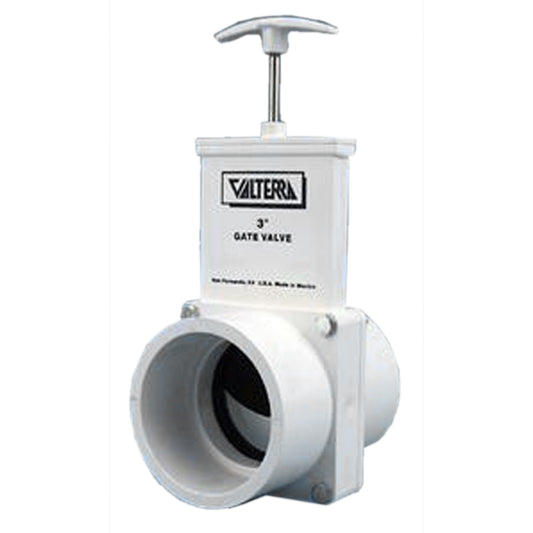 4" SLICE GATE VALVE, PVC SLIP