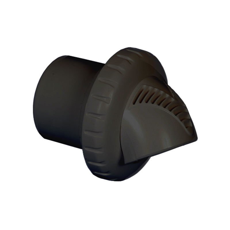 1.5" SLIP RETURN V-FITTING BLACK