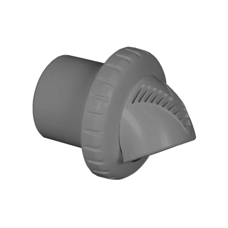 1.5" SLIP RETURN V-FITTING GRAY DARK