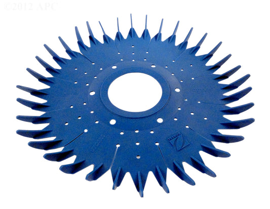 FINNED DISC - TURQUOISE