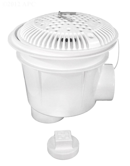MAIN DRAIN CONCRETE 7.75" WITH ADJUSTABLE COLLAR
