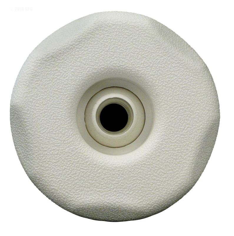 ADJ.M/J EYBALL LRG 5 SCALLOP TEXT ESC - WHT