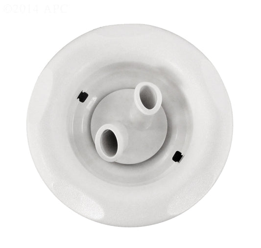 5-Scallop Twin Roto Thread In Power Storm Gunite Jet Internals White