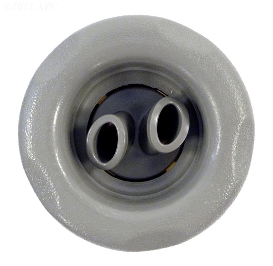 5-Scallop Twin Roto Thread In Poly Storm Gunite Jet Internals Gray