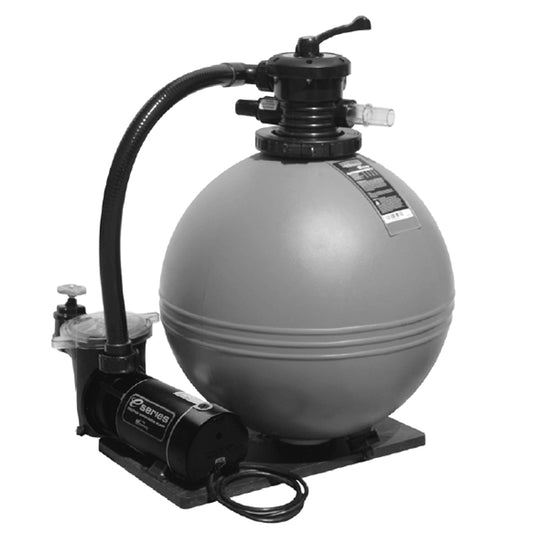 19" TWM SAND FILTER W/ 1 HP PUMP