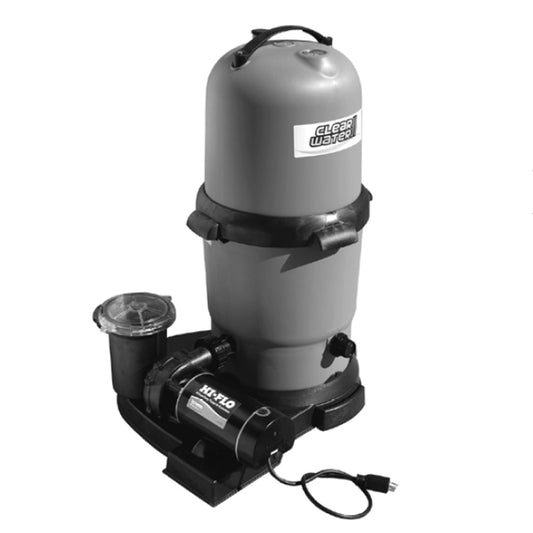 Waterway ClearWater II 100 sf A/G Cartridge Filter System w/ 1.5HP Pump | 520-5147-6S