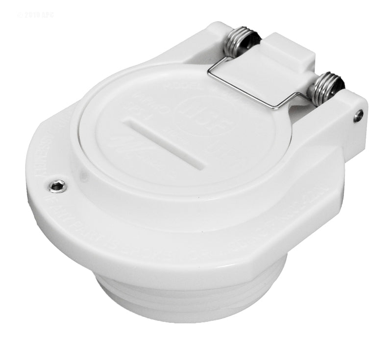 VAC LOCK 1-1/2" MPT WHITE
