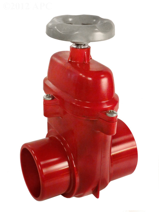 GATE VALVE, 2 1/2"S X 2 1/2"SPG