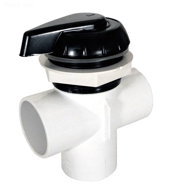 2" TOP ACCESS DIVERTER BLACK