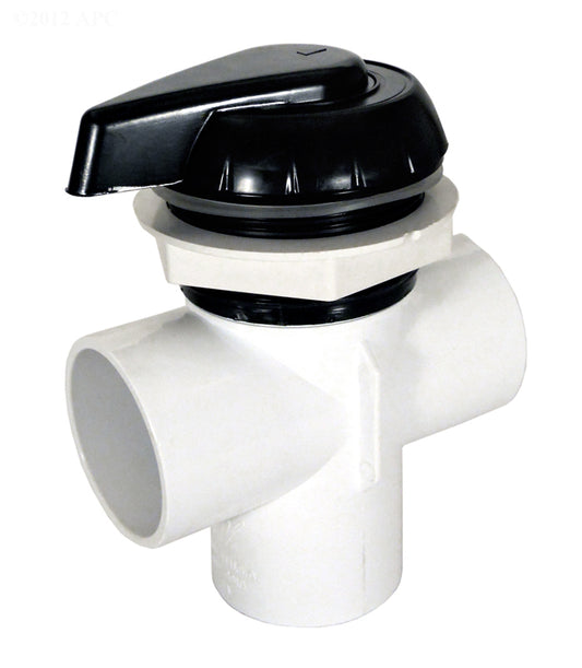 2" TOP ACCESS DIVERTER BLACK
