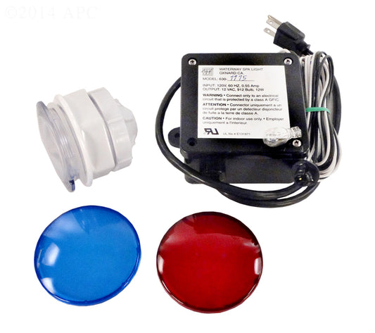 SPA LIGHT, NEMA 110V/12V AIRSWITCH- UL SYMB.