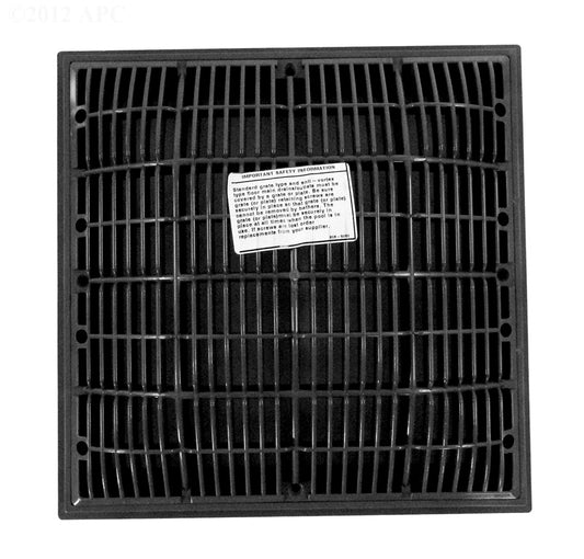 VGB 12" SQUARE GRATE & FRAME