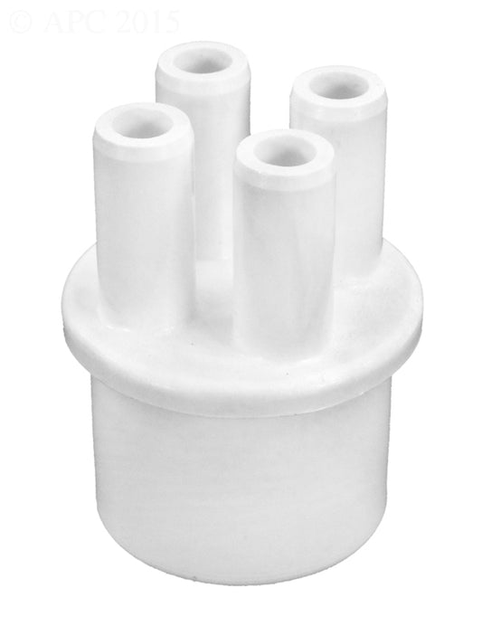 MANIFOLD 1" SPIGOT X FOUR 3/8"