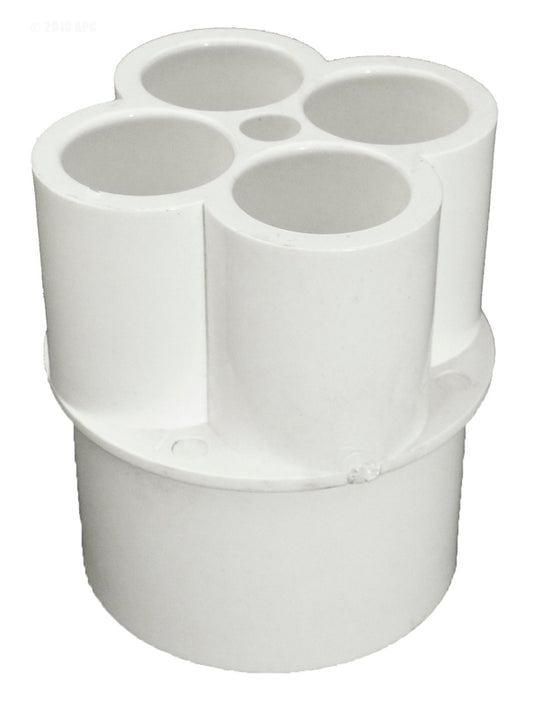 1 1/2"S (4) 1/2"S PORTS