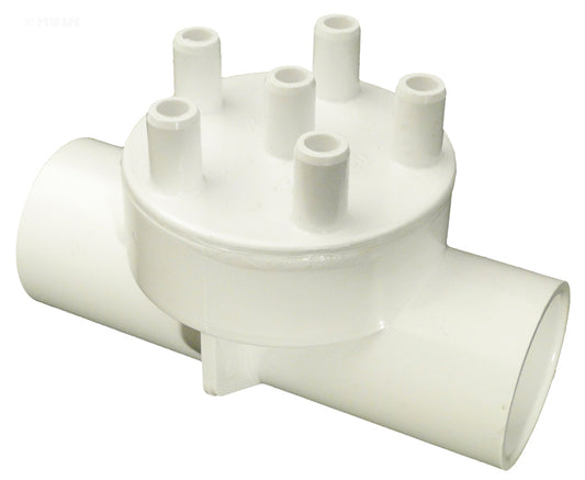 AIR MANIFOLD ASSY 1"S X 1"S X (6)3/8"S BARB