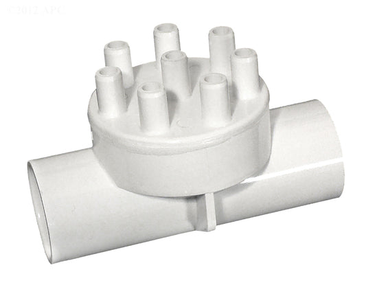 AIR MANIFOLD ASSY 1"S X 1"S X (8)3/8"S BARB