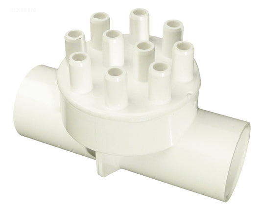 AIR MANIFOLD ASSY 1"S X 1"S X(10)3/8"S BARB