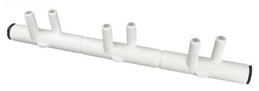 MANIFOLD 2-4-6 SIX 3/4" BARB PORTS X SIX 3/8" BARB PORTS