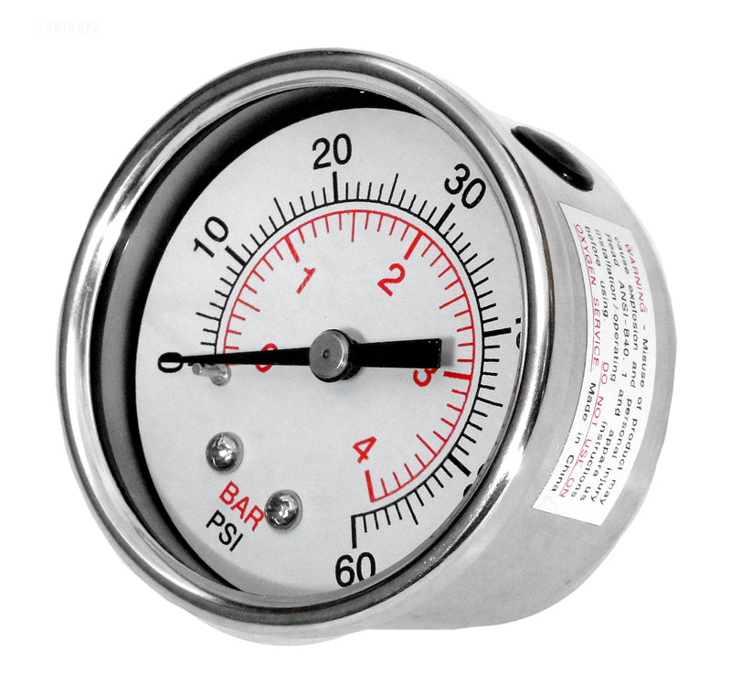 OPTIONAL PRESSURE GAUGE