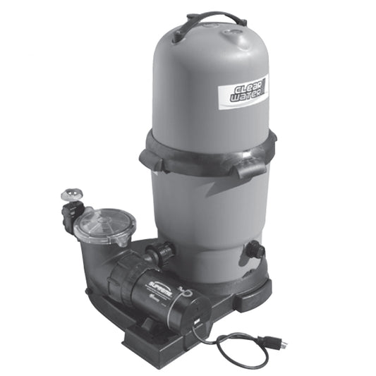 75 SQ FT CLEARWATER ABG CARTRIDGE FILTER SYSTEM