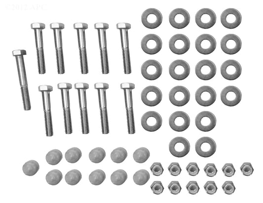 PVC LEG TO FOOT RECEIVER ASSY