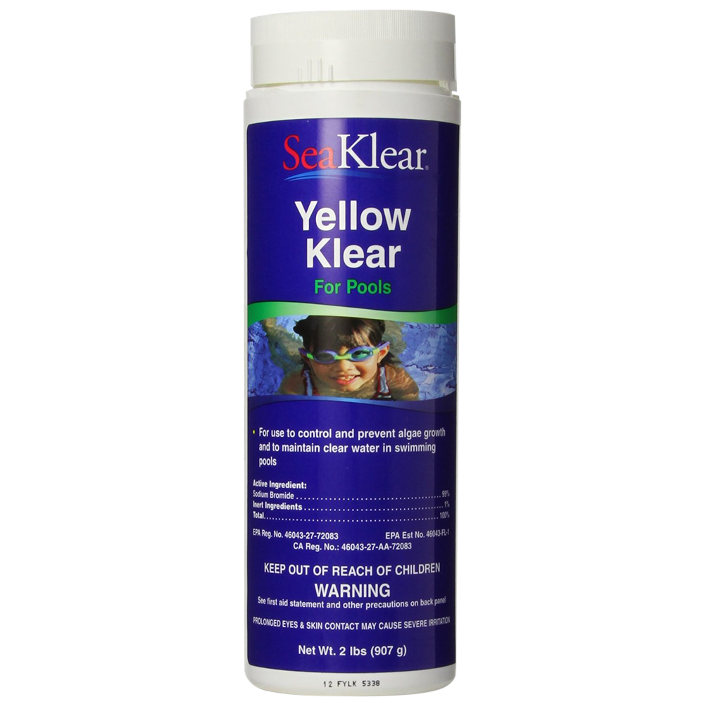 SeaKlear Yellow Klear Algecide Chemicals SeaKlear